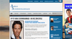 Desktop Screenshot of abbas-schirmohammadi.de